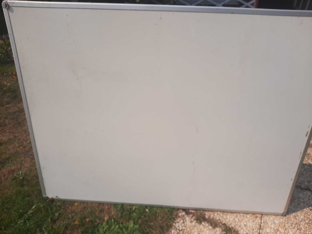 tableau  blanc �criture velleda 1.20x0.90 60 Caug� (27)