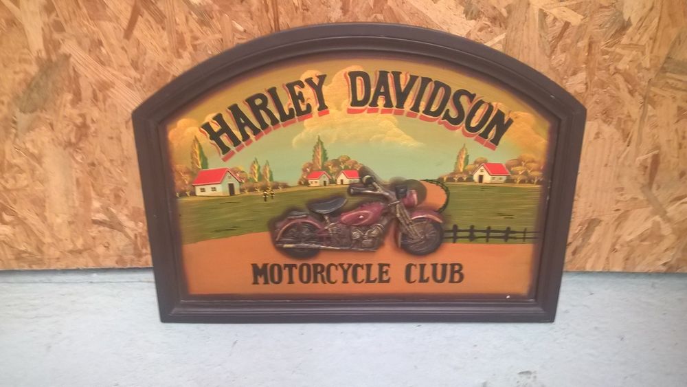 TABLEAU EN BOIS AVEC MOTIF HARLEY DAVIDSON
20 Ch�teaubourg (35)