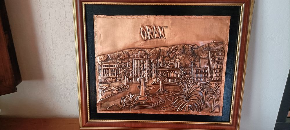 tableau bois et cuivre 15 Aramon (30)