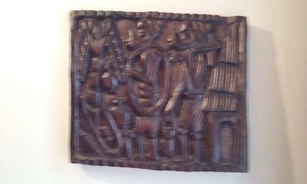 TABLEAU EN BOIS SCULPTE 40 Ermont (95)