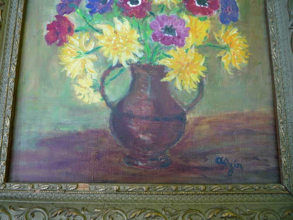 Tableau/bouquet de fleur/peinture/toile
65 Castres (81)