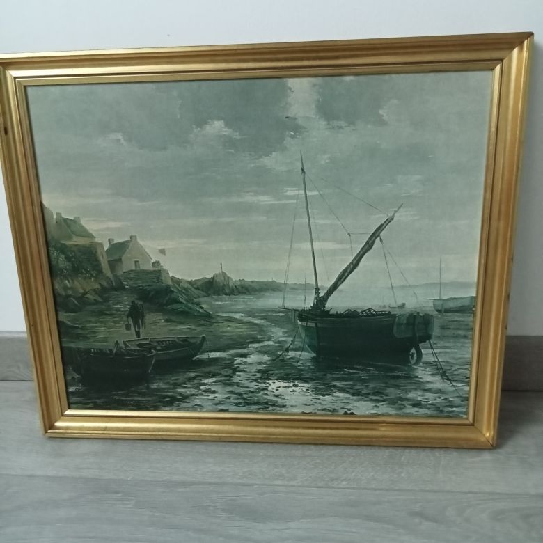 Tableau BRETON 50 Blainville-sur-Mer (50)