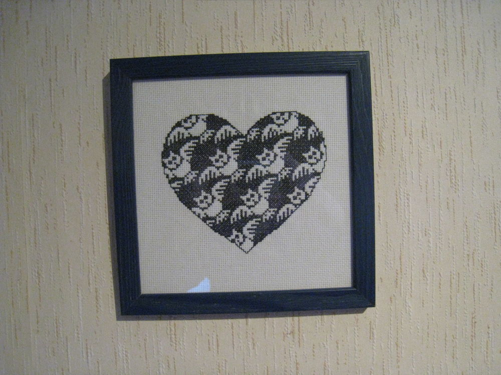 Tableau broderie point de croix 8 Saint-Ismier (38)