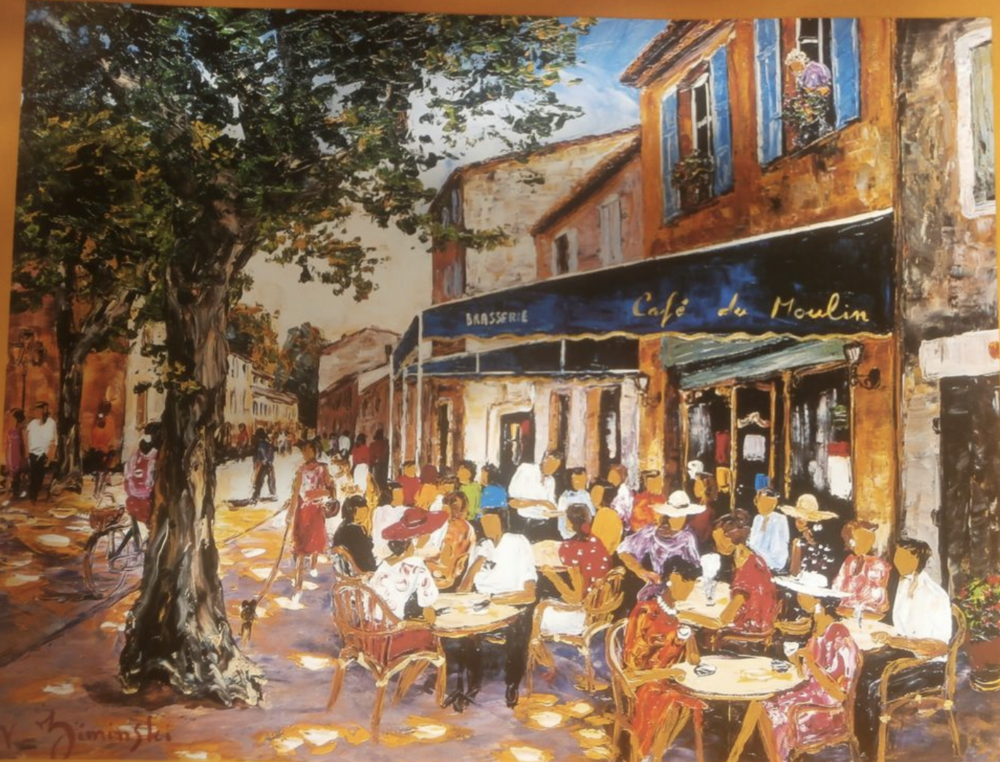 Tableau Caf� du Moulin Fontvieille 4200 Fontvieille (13)