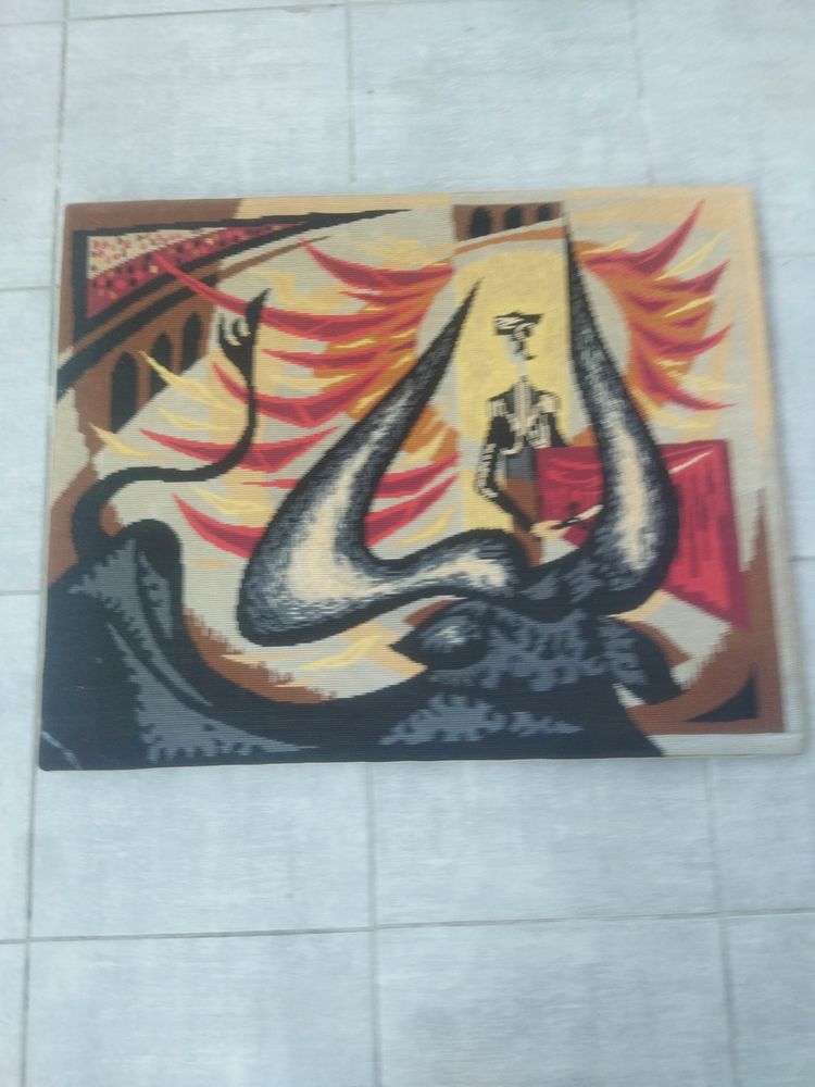 Tableau canevas sur cadre Tauromachie 120 Montpellier (34)