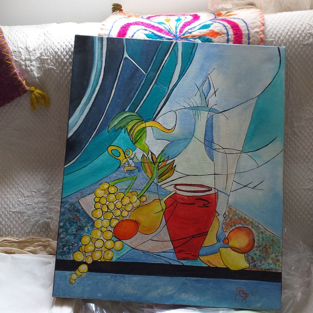 Tableau C�ramique et Vitrail - Claude Blais 2007 0 Peypin (13)