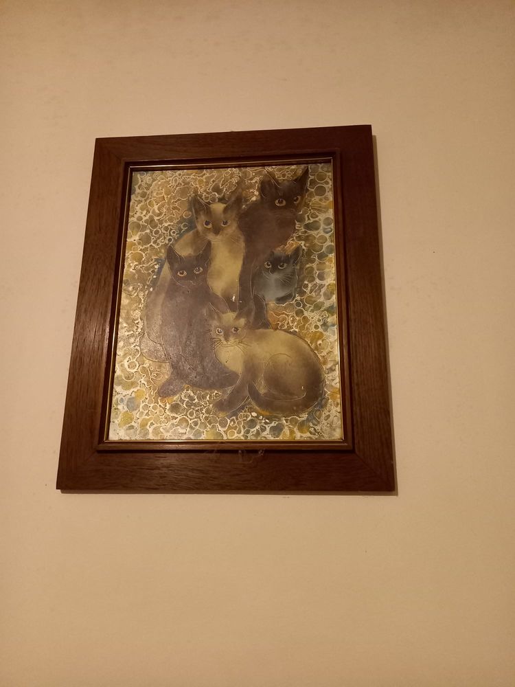 Tableau de chats 80 Meudon (92)