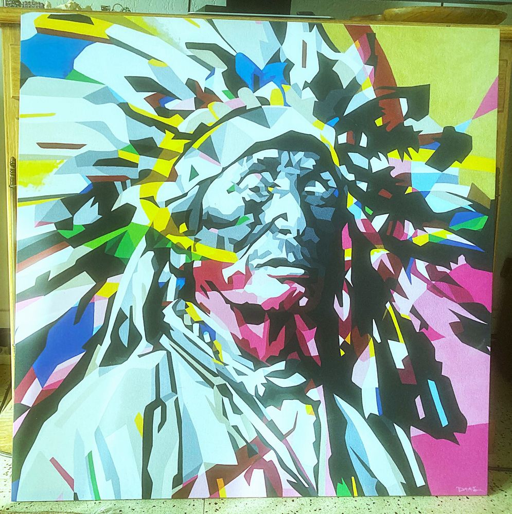 Tableau  The Chief  sign� DAAS 39 Fr�jus (83)