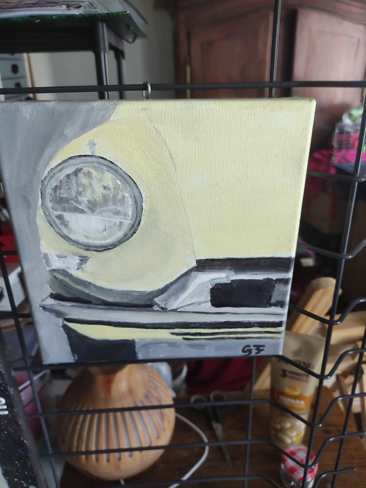 tableau Citro�n Ds Id 20 Montescot (66)