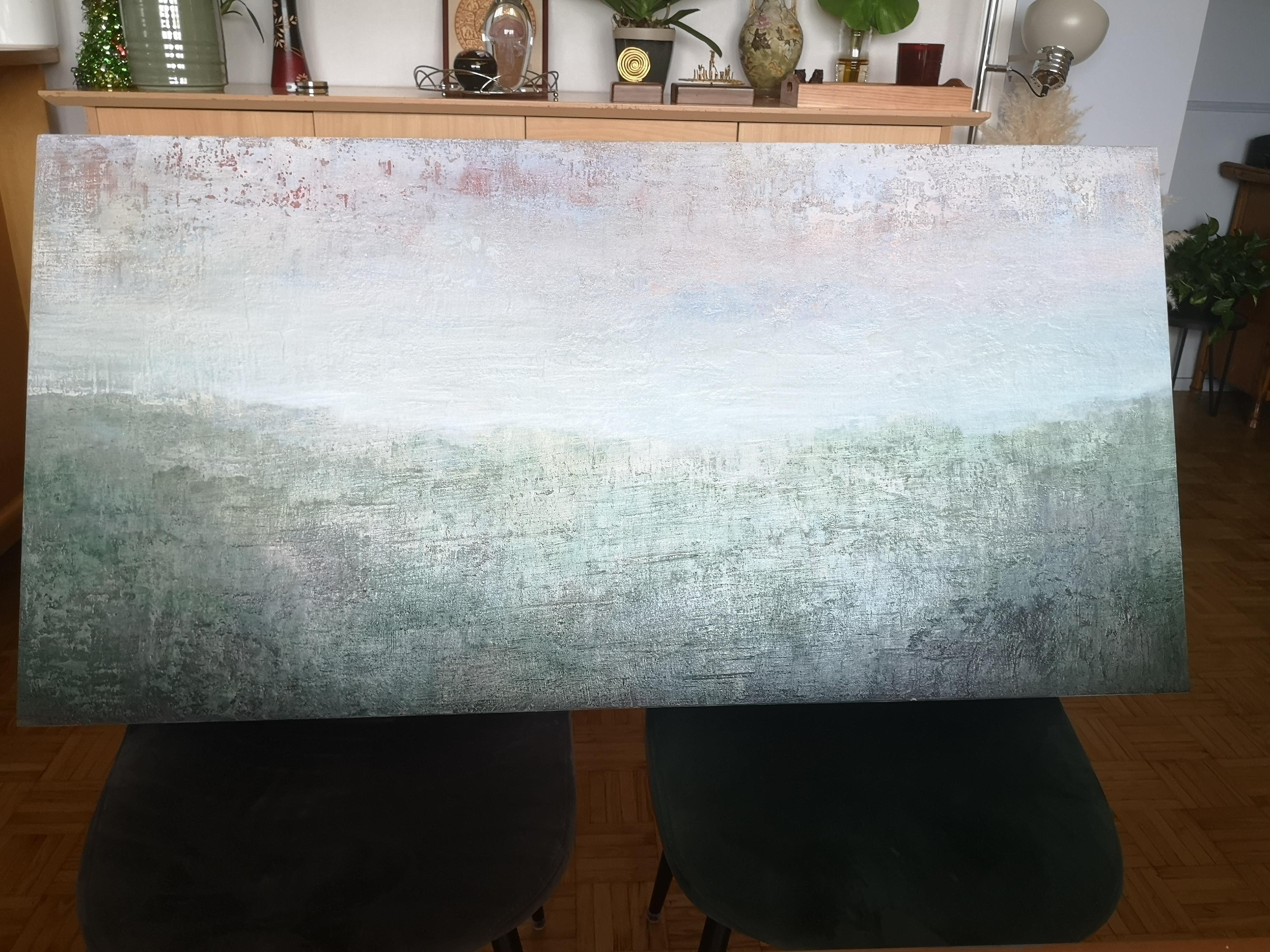 Tableau de Claire coutelle 120x60 1000 Cr�teil (94)