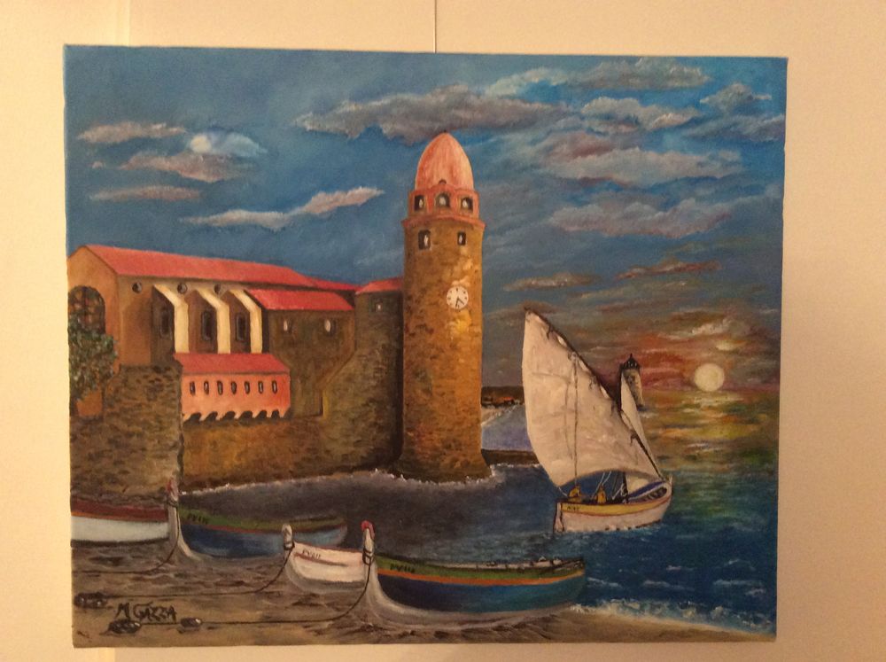 tableau Collioure 150 Perpignan (66)