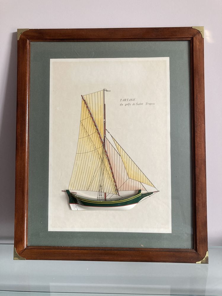 TABLEAU 1/2 COQUE 8 Bormes-les-Mimosas (83)