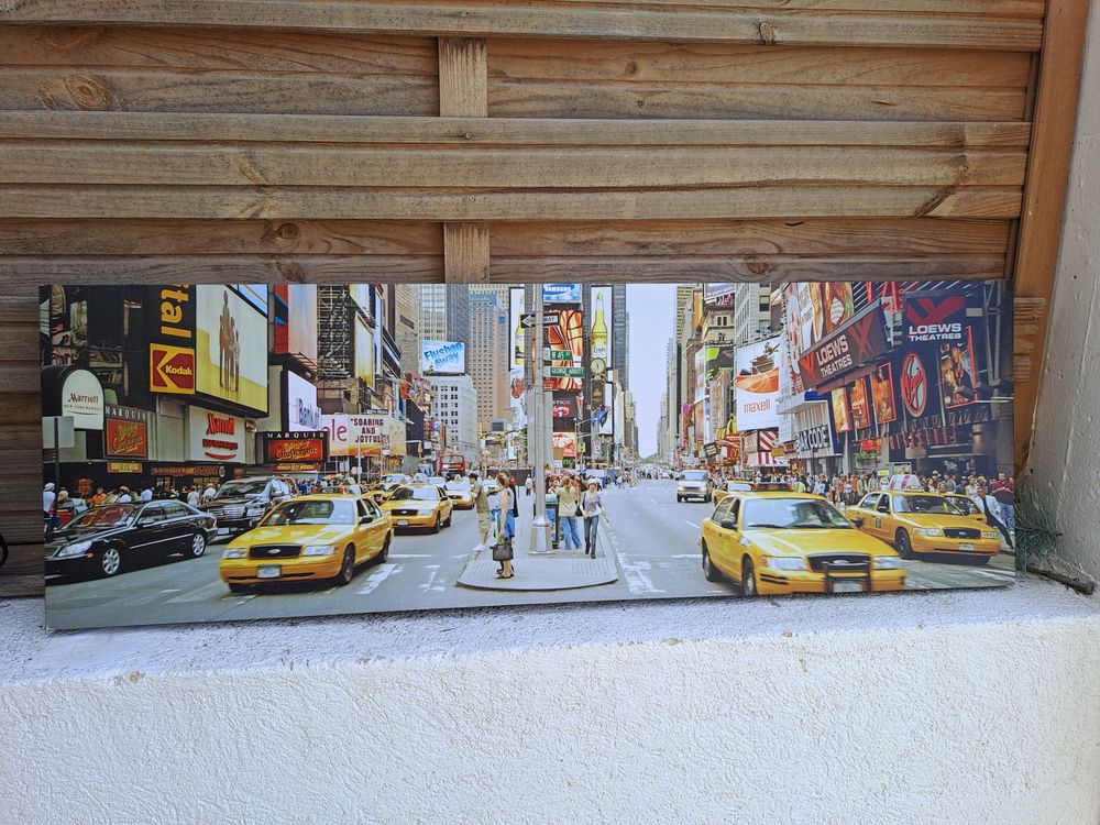 Tableau d�co taxi New-York 30*90 25 Saint-Mandrier-sur-Mer (83)