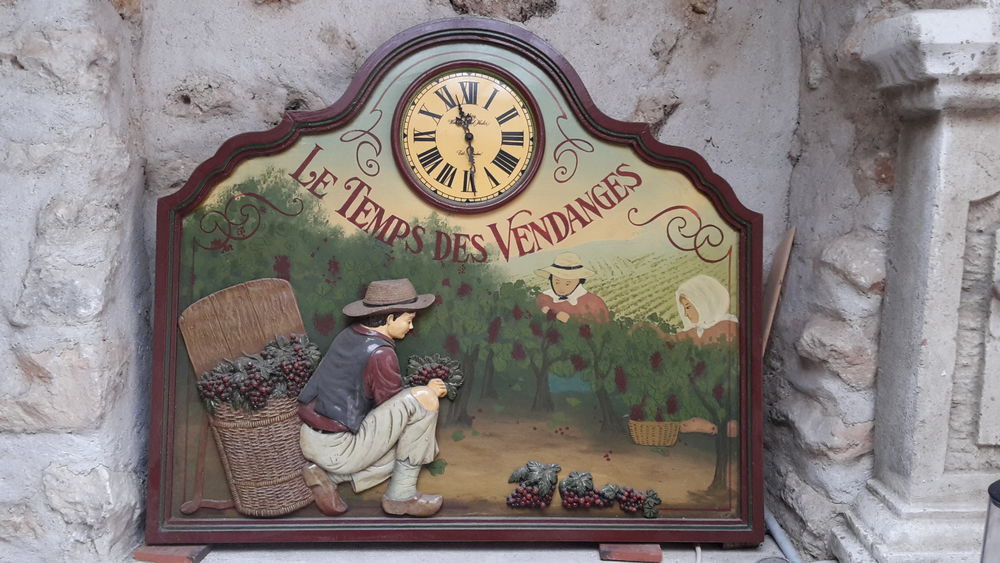 tableau d�coratif avec horloge 40 Vertus (51)