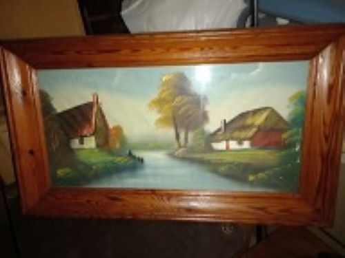 Tableau d�coratif paysage campagne 20 Villiers (86)