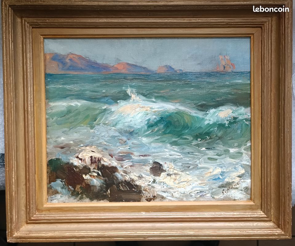 Tableau Emile NOIROT 900 Montrond-les-Bains (42)