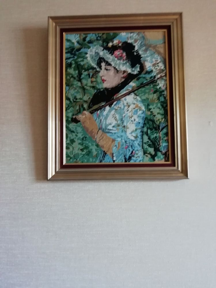 Tableau encadr� canevas 25 Clermont-Ferrand (63)