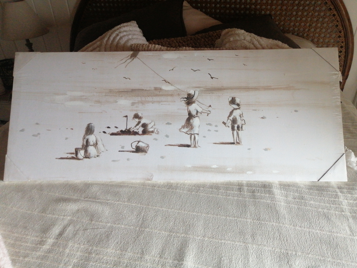 Tableau enfants � la mer 30 Sainte-C�cile (85)