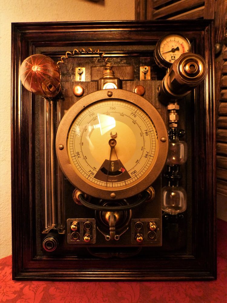 Tableau  EXTRAORDINARY ELECTRIC METER XIX  Steampunk 150 Mont-de-Marsan (40)