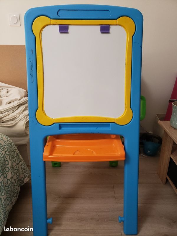 tableau 2 faces Little Artist : craie / feutre 10 Beauchamp (95)