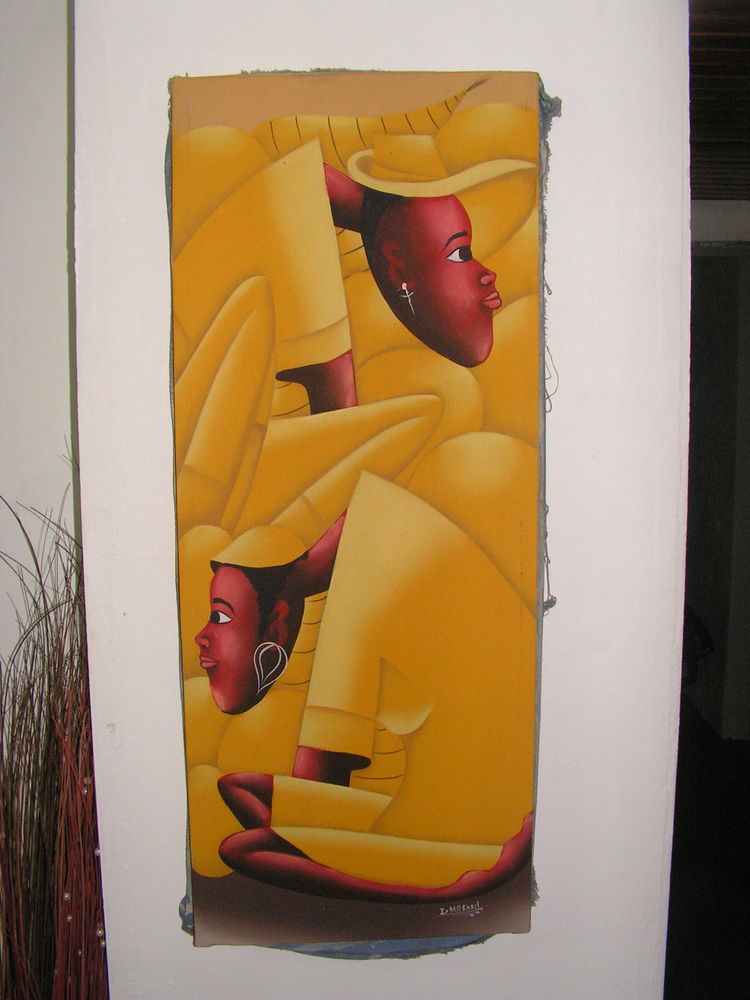 Tableau femmes carib�ennes 10 Le Coudray-Montceaux (91)