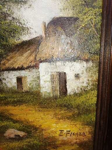 Tableau E. FISHER 0 Saint-Gratien (95)