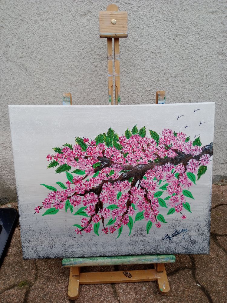 tableau fleurs - peinture acrylique
60 Comines (59)