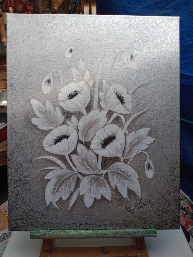 tableau fleurs - peinture acrylique
60 Comines (59)