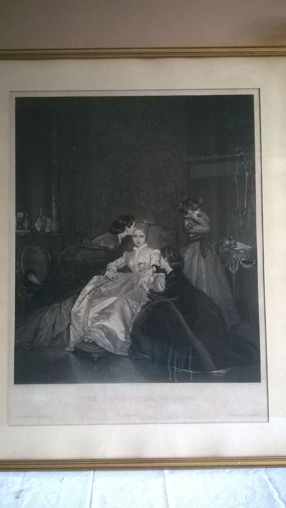 tableau gravure 19eme 60 Chamb�ry (73)