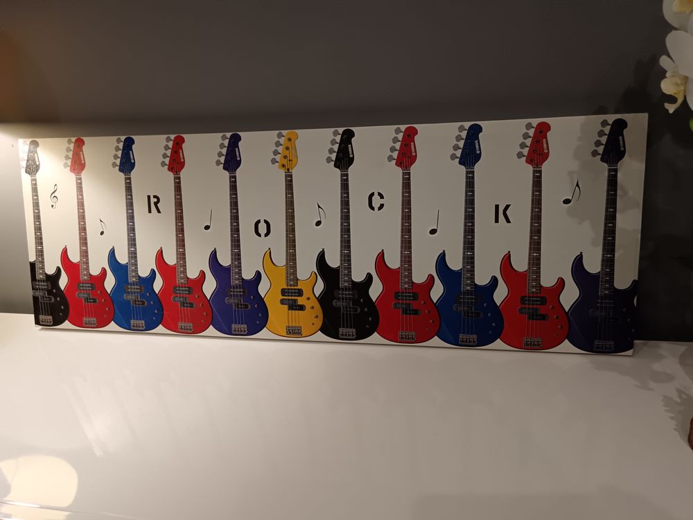 Tableau guitares 8 Bord�res-sur-l'�chez (65)