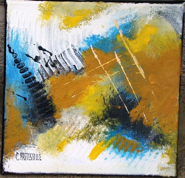 Tableau huile aquarelle sculpture POTERIE  peintre tours tou 29 La Ville-aux-Dames (37)