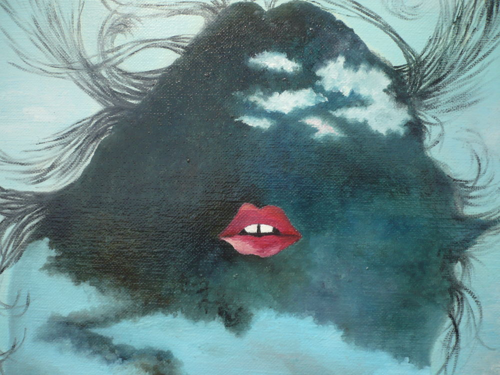 Tableau � l'huile. Shirley de tous mes r�ves. 290 Roquebrune-Cap-Martin (06)