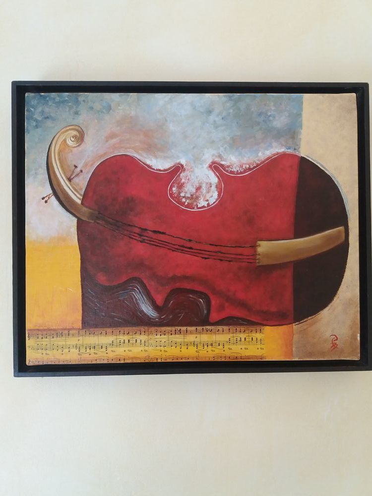 TABLEAU HUILE SUR TOILE 50 Vremy (57)