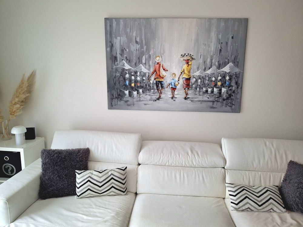 Tableau Malgache 150 x 100 cm 90 Milhaud (30)