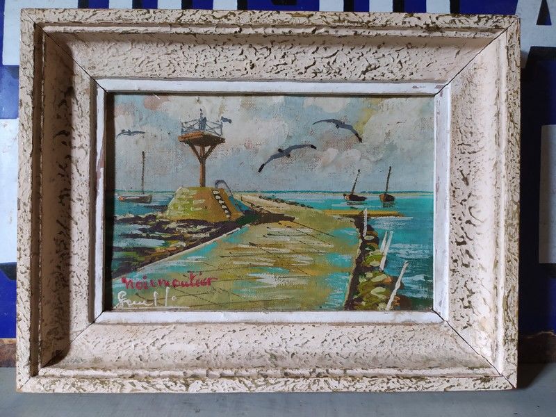 Tableau Marine Paysage Noirmoutier Sign� 45 Loches (37)