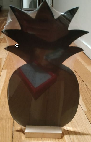 Tableau � message ananas 2 Paris 17 (75)