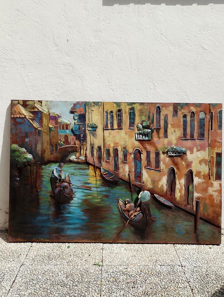 tableau en m�tal relief 180 Sainte-Genevi�ve-des-Bois (91)