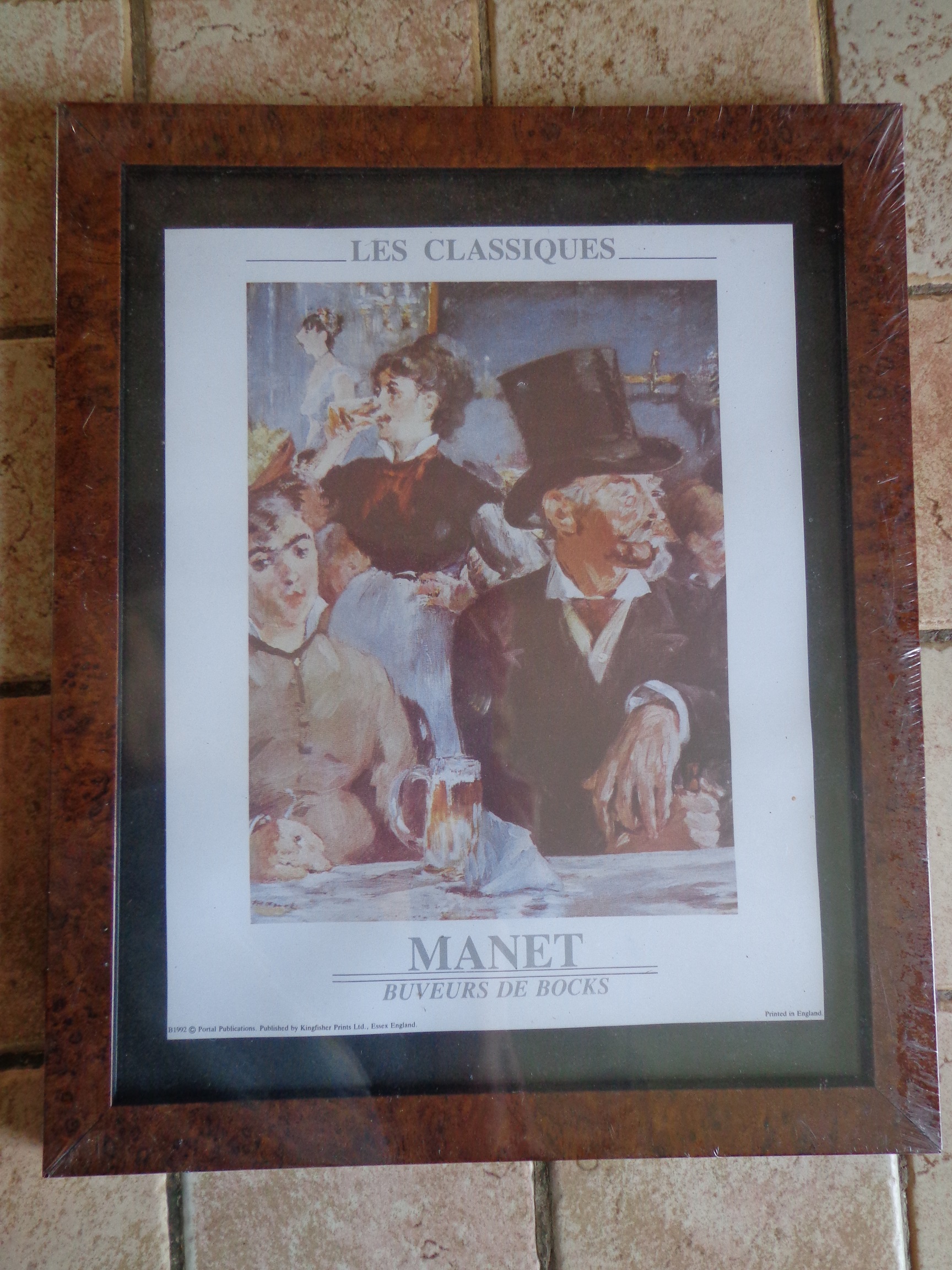 Tableau NEUF EDOUARD MANET 8 �ragny (95)