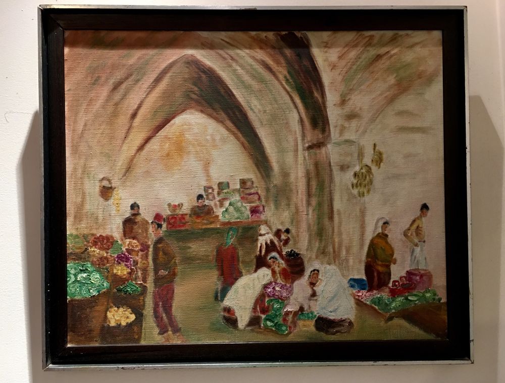 Tableau orientaliste; Peinture: Huile sur toile authentique 55 L'Isle-Jourdain (32)