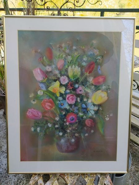 Tableau Pastel Bouquet de Fleurs Sign� Veron
0 Loches (37)