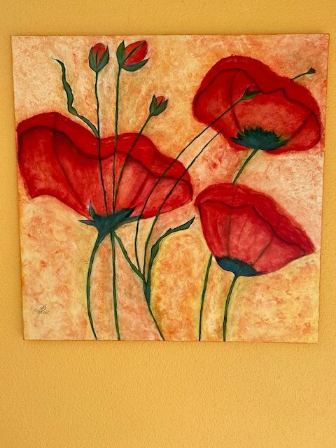 tableau peint main 48 Bretignolles-sur-Mer (85)