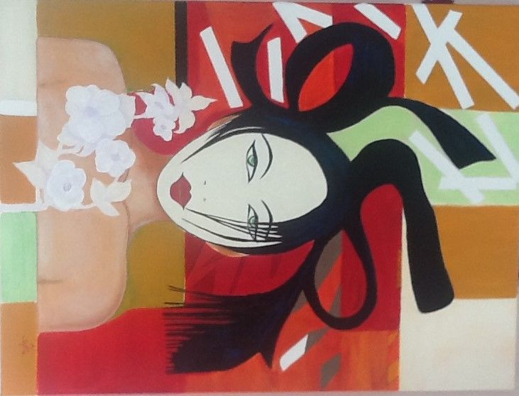 tableau  peint main 45 Bretignolles-sur-Mer (85)