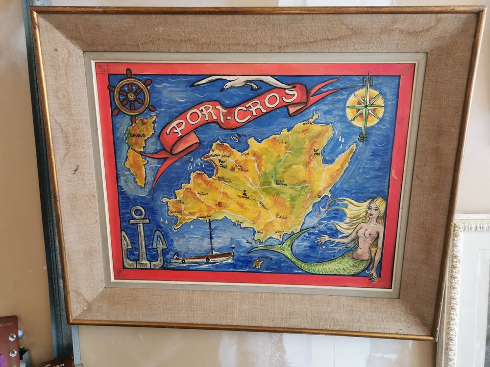 Tableau peint sur toile 20 La Farl�de (83)