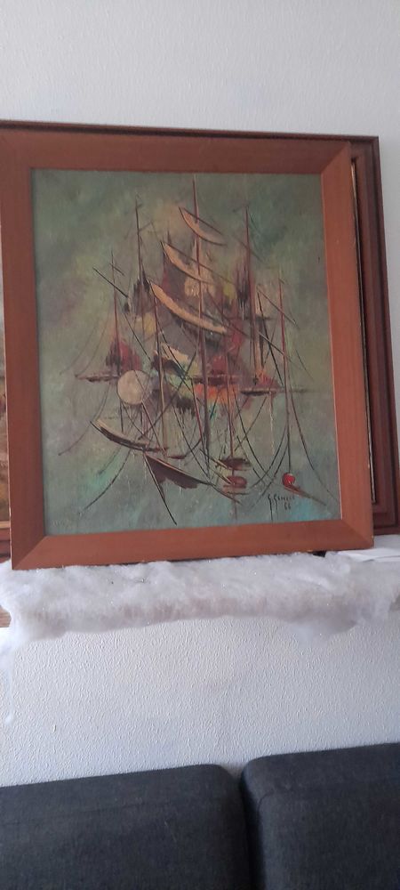 tableau peint sur toile 50e 50 Benfeld (67)