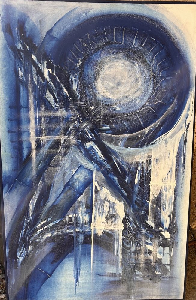 Tableau du peintre s�n�galais Abdullaye MANE 400 Carcassonne (11)