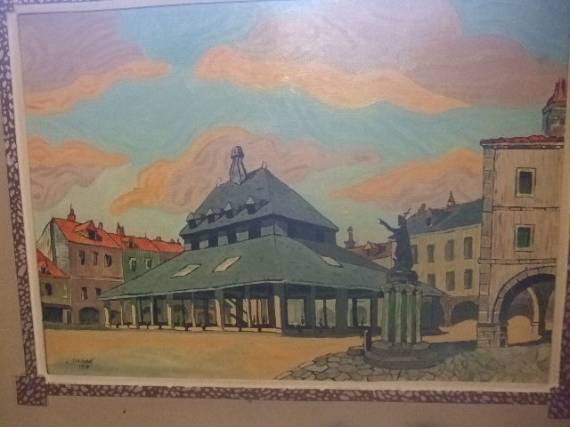  tableau peinture   L. BARONE  1957 300 Sarlabous (65)