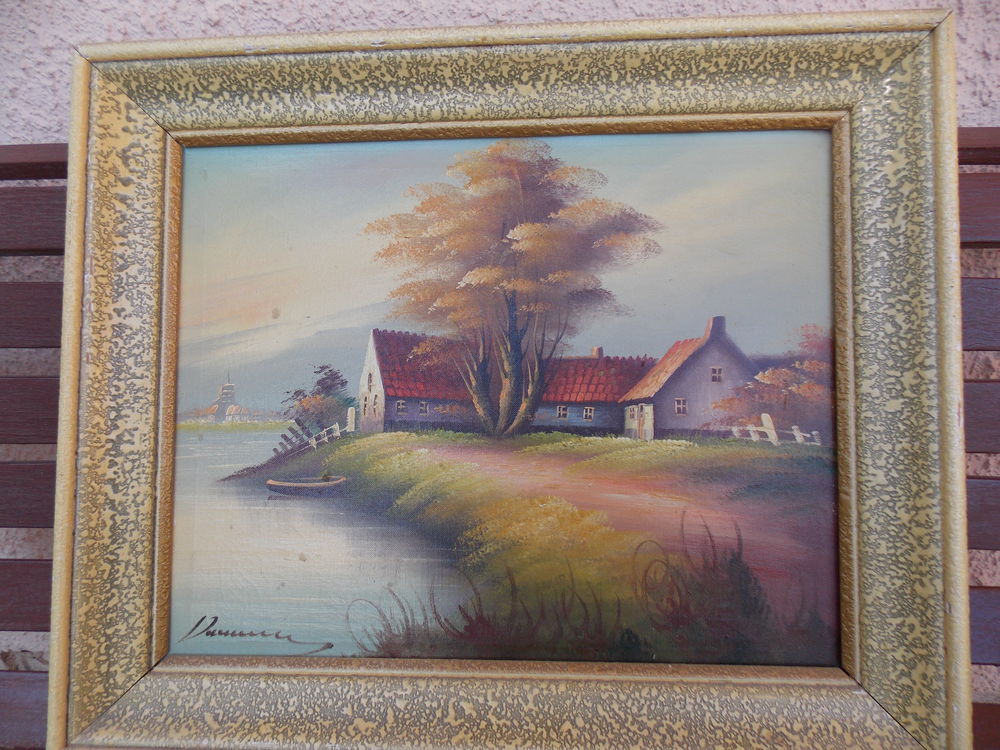 Tableau peinture huile sur toile 10 Montpellier (34)