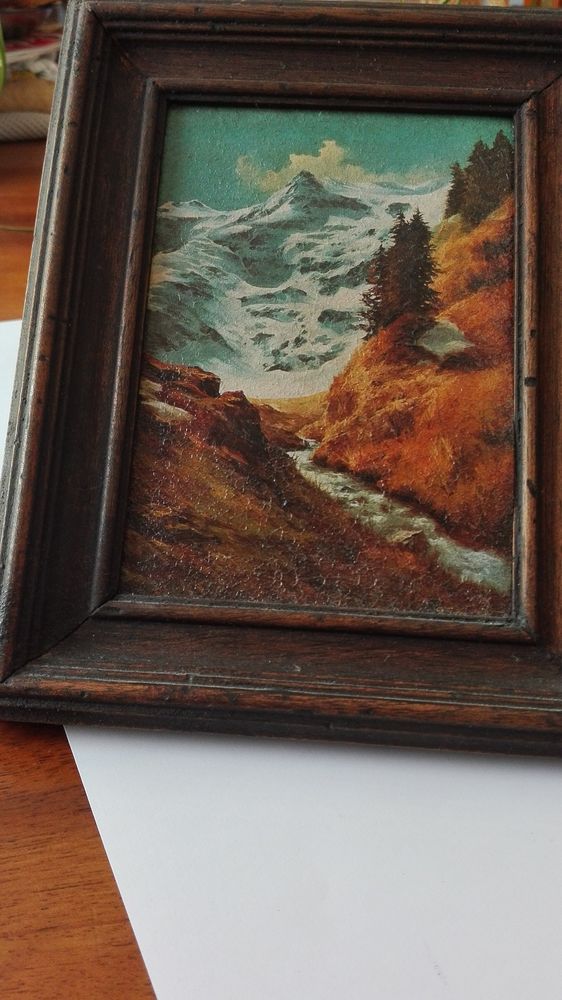 tableau  peinture � l'huile 7 Charny (77)