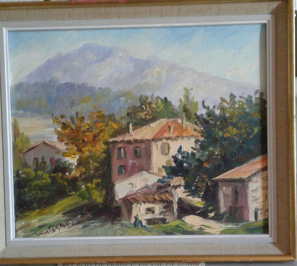  TABLEAU PEINTURE A L'HUILE 30 Mios (33)