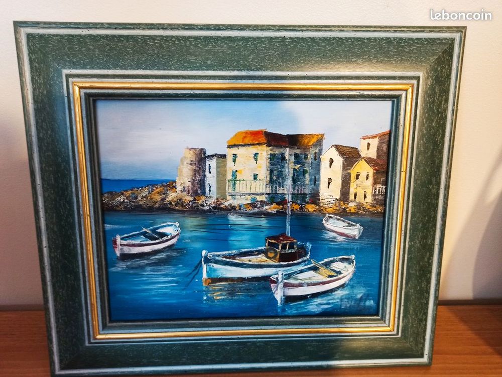 
Tableau peinture � l'huile sur toile 10 Montb�liard (25)